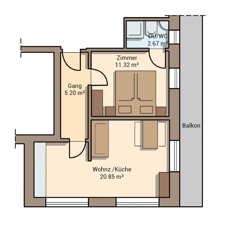 Apart Tyrol Umhausen Kamer foto